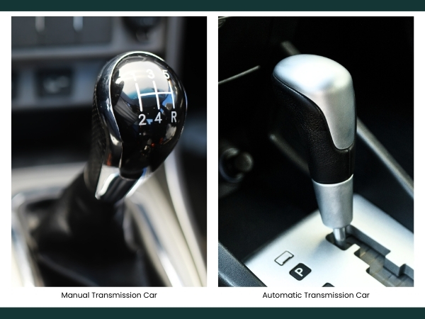Manual vs Automatic Transmission Car