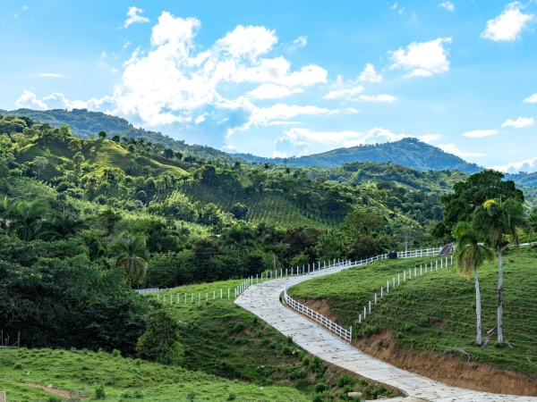Mountain Roads in the Dominican Republic